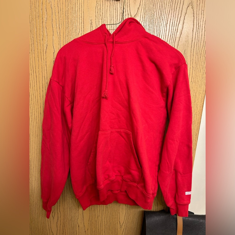 “Privacy Please” Red Hoodie